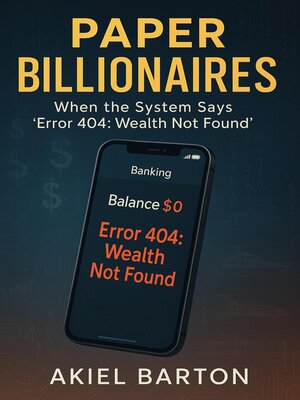 cover image of Paper Billionaires